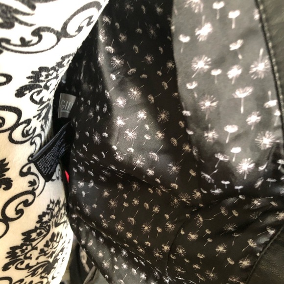 BLACK RIVET Faux-Leather Blazer Jacket - Picture 10 of 15